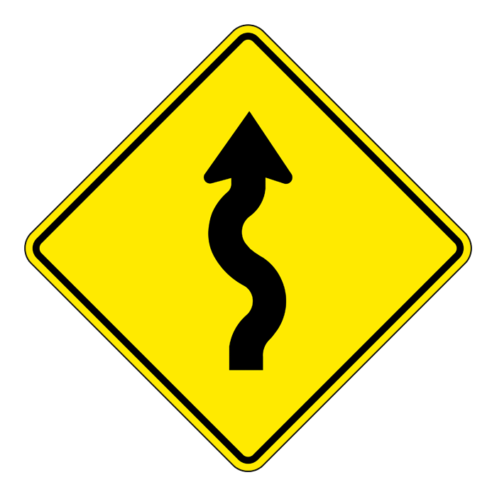 WA6R, OVERSIZED Right S-Bend, 75x75cm