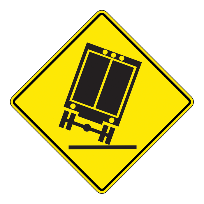 WA75, Truck Overturning, 75x75cm