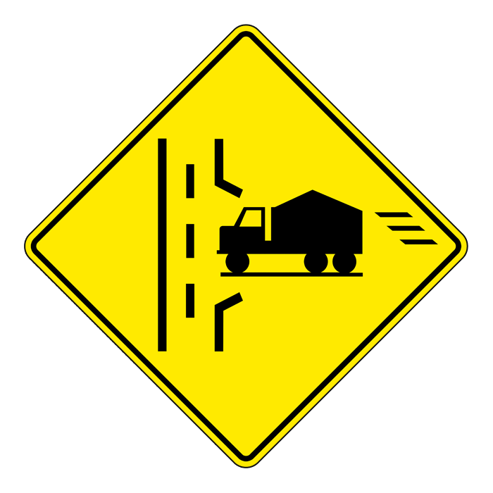 WC8R, OVERSIZED Right Truck Entrance, 90x90cm