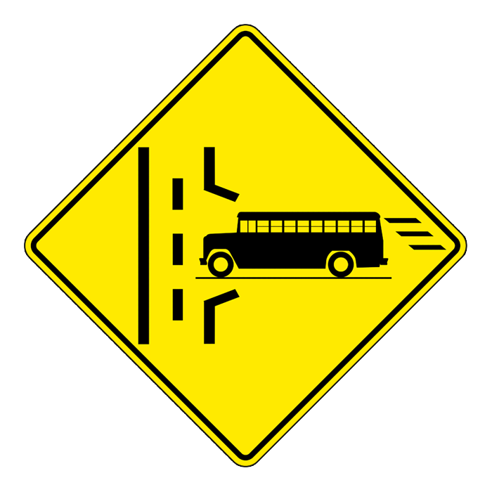 WC10R, Right School Bus Entrance, 75x75cm