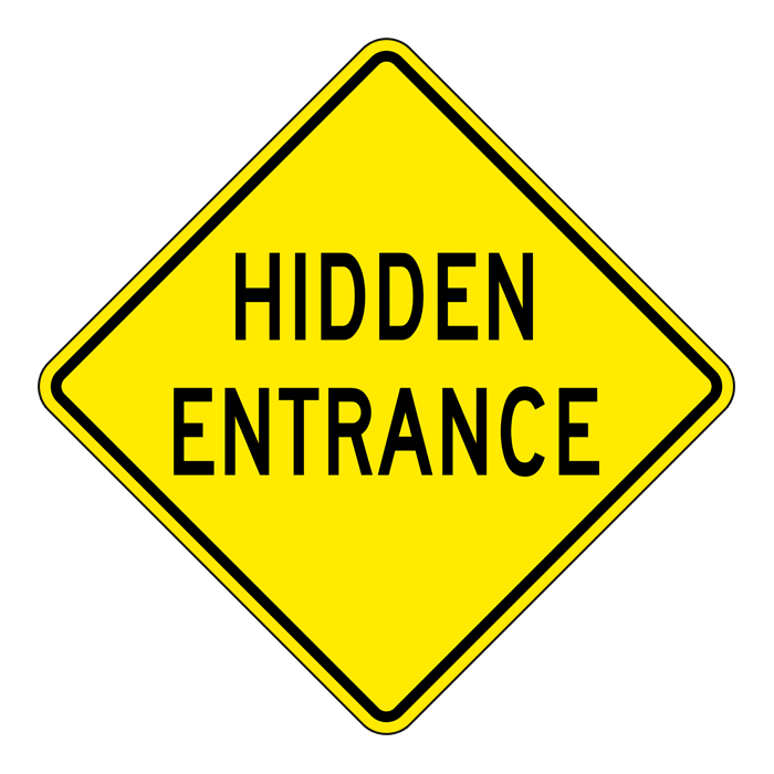 CW3, Hidden Entrance, 60x60cm