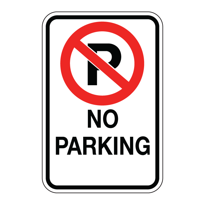 RB52, No Parking, 30x45cm