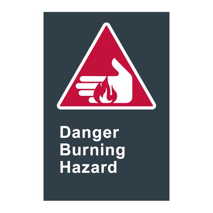 D17 CSA Danger Burning Hazard