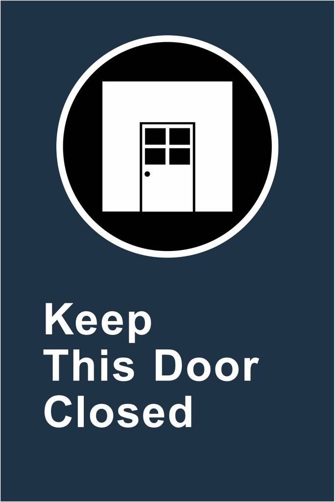 M34 CSA Keep This Door Closed