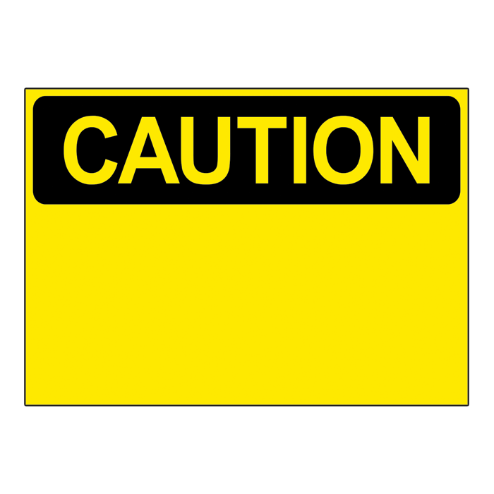 CS15 OSHA Caution Custom