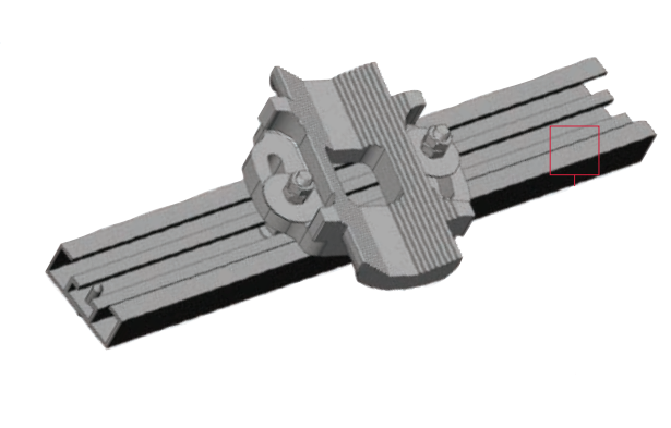Bracket Mast Arm  Assembly 29"