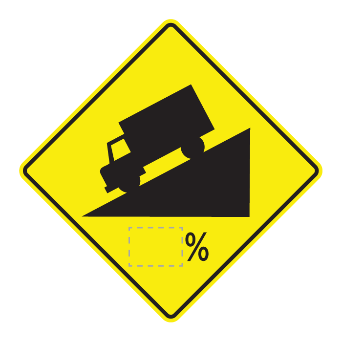 WA21, Steep Hill, 75x75cm