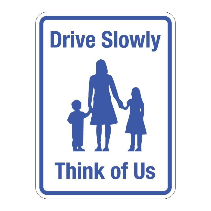 G27A, Drive Slowly, 45x60cm, High Intensity