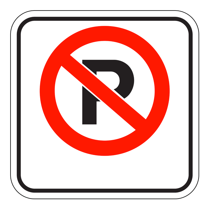 RB51, No Parking, 30x30cm