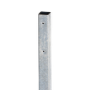 [4609] Post Square  Galvanized Delineator 7' x 1"