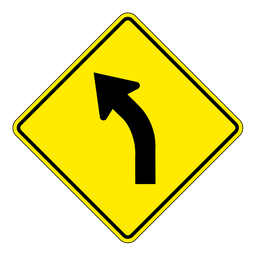 WA3L, OVERSIZED Left Curve, 75x75cm