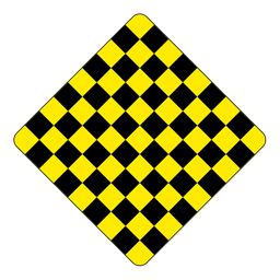 WA8, Checkerboard, 75x75cm