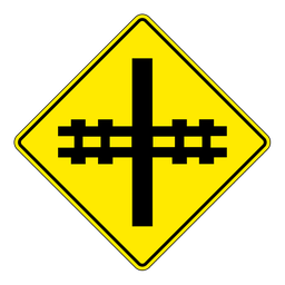 WC4, Railroad Crossing, 75x75cm