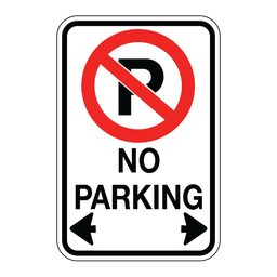 RB52, No Parking, 30x45cm