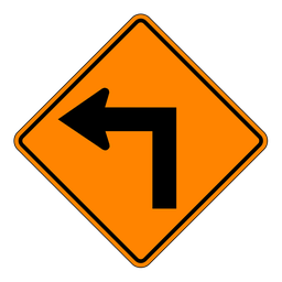 TC16AL, Left Turn, 60x60cm, Diamond Grade