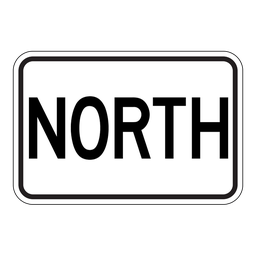 M302, Directional North, 45x30cm