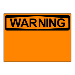 WS15 OSHA Warning Custom