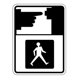 RA13, Pedestrian Pushbutton, 45x60cm