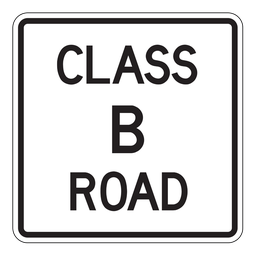RB77, Class B Road, 60x60cm