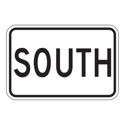 M305, Directional South, 45x30cm
