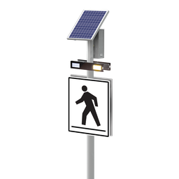 [0038138] SC315-G, RRFB Dual Light Bars (Black), AC Cabinet, Polara Bulldog pushbutton