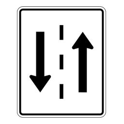 RB24, OVERSIZED Two Way Traffic, 90x120cm