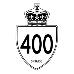 M100, Provincial Route Marker Shield, 45.7x72.7cm, .081Alum