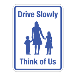 G27A, Drive Slowly, 45x60cm, High Intensity